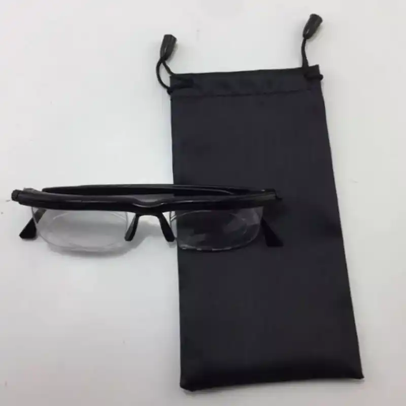 Focus Adjustable Dial Vision Reading Glasses Variable Lens