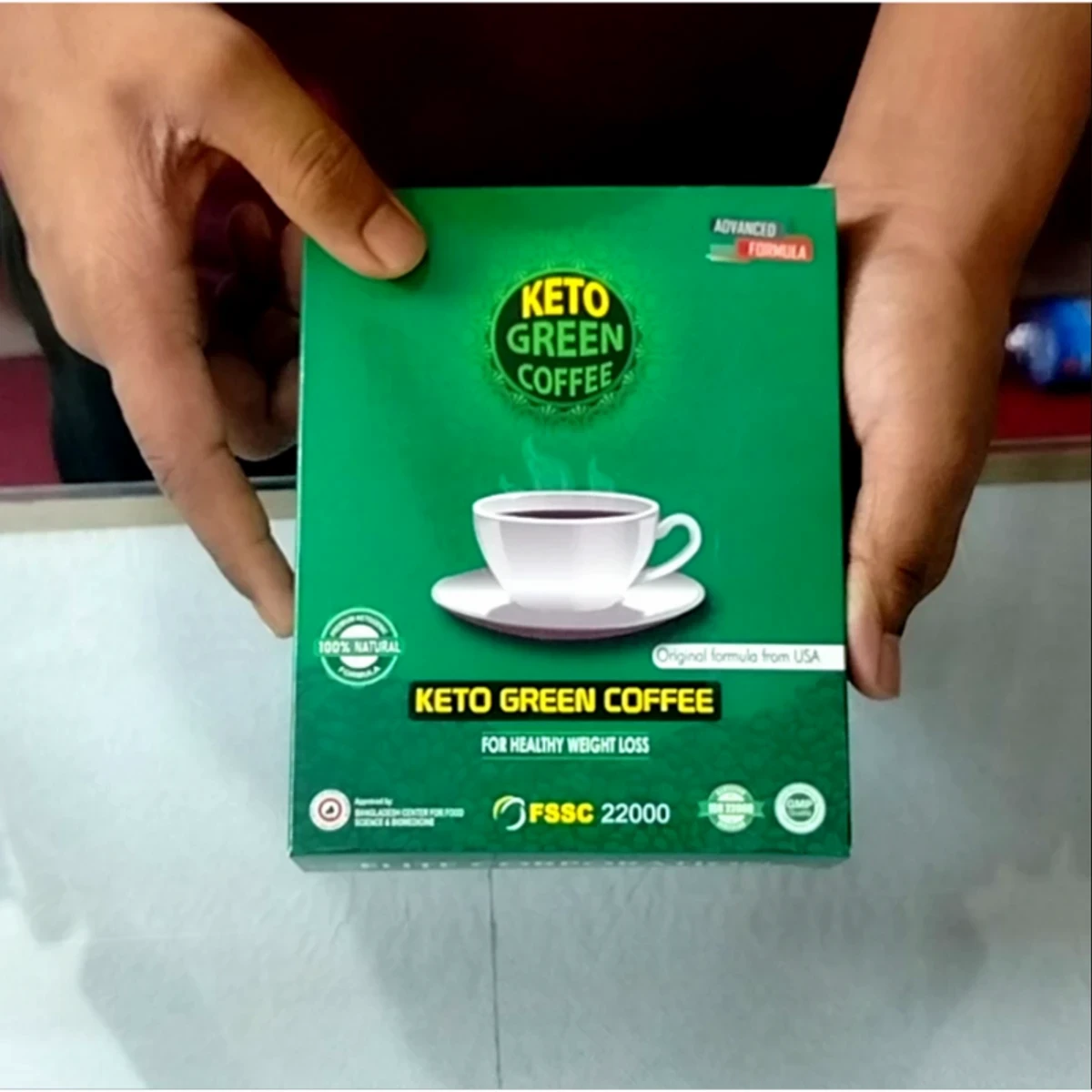 KETO GREEN COFFEE দুই মাসের কোর্স (2 packet)