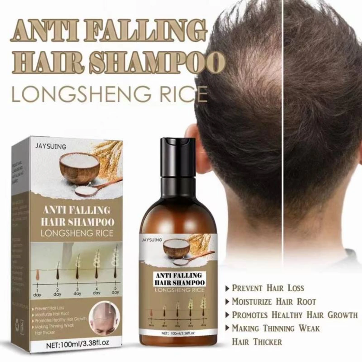 Long Sheng Anti falling hair shampoo